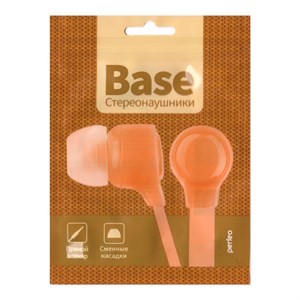 Наушники вкладыши Perfeo Base, оранжевый, плоский кабель, PF_B4206 mwa4-QH2ip0STWGt82Ux-3