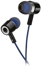 Наушники вкладыши Perfeo Mild, черный/синий, тканевый провод, PF_A4483 FoggynFHgIK7obnTiMPJe3