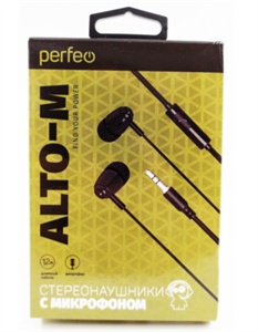 Гарнитура вкладыши Perfeo Alto-M, черный, PF_C3196 UuMnIA-2jOxoDijRlk8Sp1