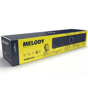 Perfeo компьютерная колонка-саундбар "MELODY", мощность 6 Вт, USB, пластик, черный XLmOhw4BgKQuzUffbf6hw3