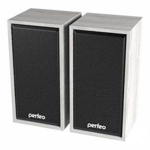 Perfeo колонки "CABINET" 2.0, мощность 2х3 Вт (RMS), белый дуб, USB XodlFzlajHiBtoaXA6yWh1