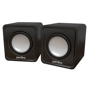 Perfeo колонки "WAVE" 2.0, мощность 2х3Вт (RMS), чёрный, USB 1KNKM2zxgZ8o7Tf5JaU8T3