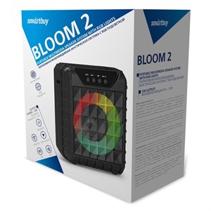 Портативная акустическая система Smartbuy BLOOM 2, 5Вт, Bluetooth, MP3, FM, RGB-подсветка (SBS-5270) rEneFtbzicqYoMdWF4yJh2