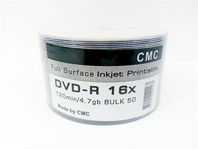 Диск DVD-R CMC Full Ink Printable 4.7GB H1iWkPQPhgCcl4zs6vVJf2
