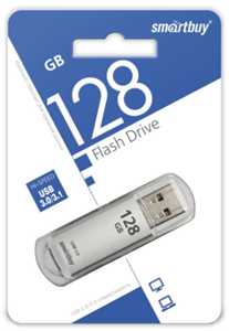 USB 3.0/3.1 накопитель Smartbuy 128GB V-Cut Silver (SB128GBVC-S3) SrIdGTQpiMjrmOrvSlUdU1