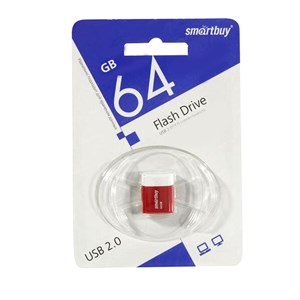 Флеш-накопитель USB 64GB Smart Buy Lara красный hhiWRmHti7hK7HIHMtLFf1