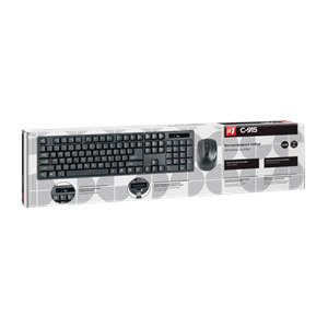 Набор клавиатура+мышь беспроводной Defender C-915 #1 черный VJd5eU5lgv28IaNXccZST2