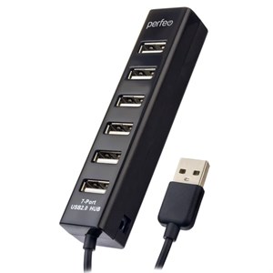 USB HUB Perfeo PF-H035 7 Ports Black PF_C3227 e8vB2Xkvi8O4V26E4LJYn3