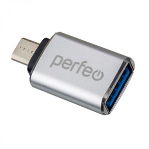 Адаптер Perfeo USB на micro USB c OTG, 3.0 (PF-VI-O012 Silver) серебряный LTdAUrrghwrJSCdJwcgYb0