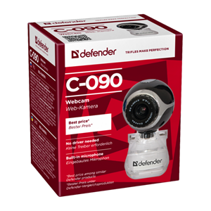 Веб-камера Defender C-090 CMOS 640x480 0.3Мп USB zIKN96jmjzaanX9yAkIK33