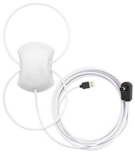 ТВ-Антенна комнатная Уралочка активная с питанием DVB-T/T2 5.0м 5V NrTIC7COiBkyRs4dV1SS13
