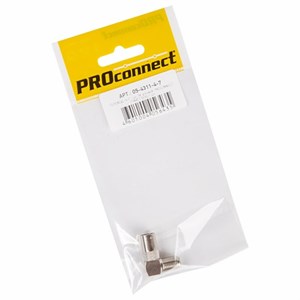 Переходник угловой гнездо F – штекер TV PROconnect YfkfC5YDgJk1pF57pv7cf0