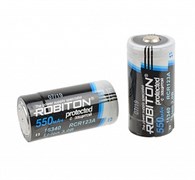 Аккумулятор ROBITON Li 16340/3.0 550мАч с защитой X9KpnBWghacC7PuRH28om3