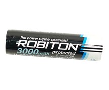 Аккумулятор ROBITON Li3.0/18650 с защитой 3000mAh 3,7v S279-J8tgsKa9fQXtL0ea3
