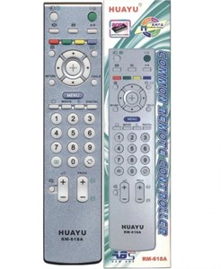 Пульт ДУ универсальный HUAYU Sony RM - 618A LCD TV f9TTVR7hii5iR2IZUagn30