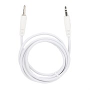 Аудиокабель AUX Jack 3,5 (m) - Jack 3,5 (m), 1 м, белый без упаковки BnRf4-q3iIKo16B9aKpNI3