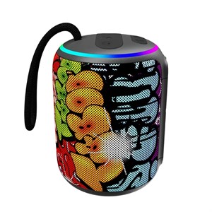 Perfeo Bluetooth-колонка "CASK" 6W, MP3 USB-TF, AUX, FM, HANDS FREE, TWS граффити Ln5DZMORgiYtSHee7jwQU1