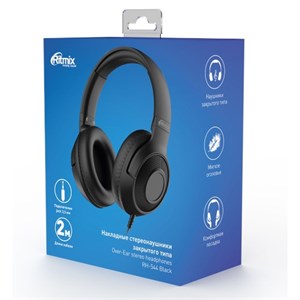 Наушники полноразмерные RITMIX RH-544 чёрные кабель 2м. mP1x0auXha5-ug7TNdRPE0