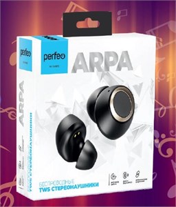 Perfeo BT TWS наушники беспроводные  ARPA Bluetooth V5.3 автосопряжение NGIJiMLegGBacUWGCV7w03