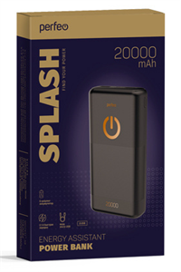 Внешний аккумулятор Perfeo 20000mAh + Micro usb, In Micro usb, Out USB 1A, 2.1A Black -GHaNZiigQzDlqSDKYl6P0