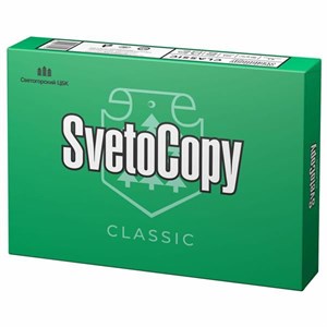 Бумага для копир. техники A4 80 г/м2 SvetoCopy Classic 500 л., белизна 146% CIE, марка С CdR8Z77njjp5xKTXQQ89z1