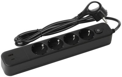 Сетевой фильтр Surge protector Pilot  (LP), 4 гнезда 16A / 3.6kVt, 8 m U7onuYoxikqySmW8lFYnY3