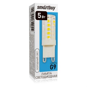 Лампа светодиодная SMARTBUY G9 5Вт 220В 6000К sH2kYghBgTZ4IEuwsPI0R2