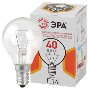 Лампочка ЭРА P45 40Вт Е14 / E14 230В шар прозрачный цветная упаковка d0wdprxtitzUJGDnffcua3