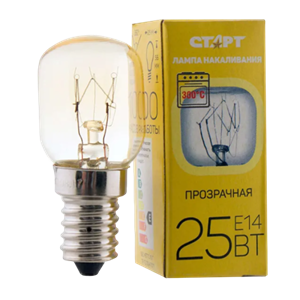 Лампа накаливания Старт E14 25W 2700К 230V OVEN для духовок nXGcHEcBgwKycBZIPYbvF1