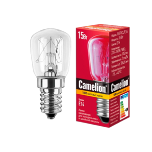 Лампа накаливания Camelion Е14 15W 220-240V цилиндр для холодильников r3XMqBw8iviusBZytRMwI1