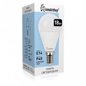 Лампа светодиодная SmartBuy P45 18W 4000k E14 oRuqZWADhYbO4Xx4Is30u0