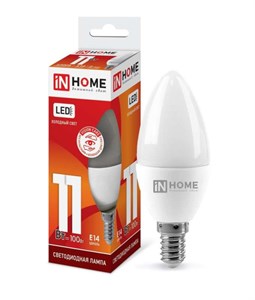 Лампа светодиодная LED-СВЕЧА-VC 11Вт 230В Е14 3000К 1050Лм IN HOME I-99OZUAhJ8vFpxw63ryN2