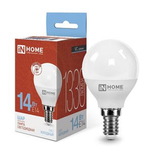 Лампа светодиодная LED-СВЕЧА-VC 14Вт E27 6500К 1330лм IN HOME LZjh2xVmgiY1Mtk54QvtZ2