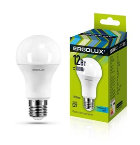 Лампа светодиодная LED-A60-12W-E27-4500K грушевидная ЛОН 172-265В Ergolux 12151 EPhKFUEVgg7F0MhVD0NoM2