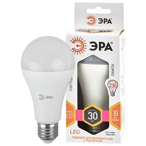 Лампа светодиодная LED A65-30W-827-E27 A65 30Вт груша E27 тепл. бел. ЭРА dqCFB3FygW1q9VHge9-wH0