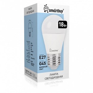 Лампа светодиодная SmartBuy G45 18W 4000k E27 iv0koZD0go3WmxqVZrTF50
