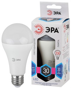 Лампа светодиодная LED A65-30W-840-E27 30Вт A65 грушевидная 4000К нейтр. бел. E27 Эра F1nByVttgg-JuzNDditL-0