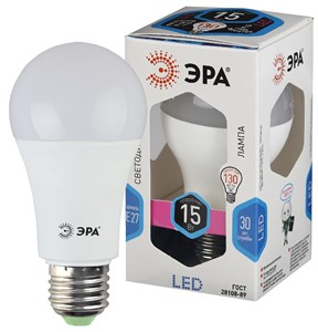 Лампа светодиодная ЭРА A60 E27 15W 4000К 170-265V груша i-7y5xORhZsgdJTqHPlut2