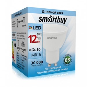 Лампа светодиодная GU10 220В 12Вт 4000K Smartbuy t1yPrZsnhyheHOzZX9vVb3
