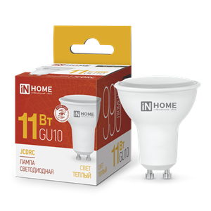 Лампа светодиодная LED-JCDRC-VC 11Вт 230В GU10 3000К 990лм IN HOME TPdYDocEhVsQ2daWlbOuz2