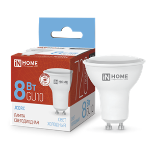 Лампа светодиодная LED-JCDRC-VC 8Вт 230В GU10 6500К 720лм IN HOME 0pgz6ai8i8O8depd9mddl1