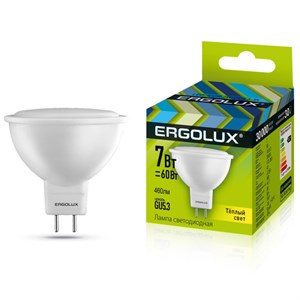 Лампа светодиодная LED-JCDR-7W-GU5.3-3000K JCDR 172-265В Ergolux 7FWWkS72iegXhSYvkhsEF0
