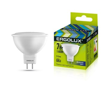 Лампа светодиодная LED-JCDR-7W-GU5.3-6500K JCDR 172-265В Ergolux 12881 2bMjArVMgVUwfziTrE4zI0