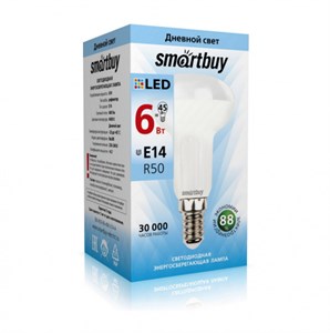 Лампа светодиодная SMARTBUY R50 6Вт 220V 4000K E14 Mc2CVJlii4CGp5eIckq3u2