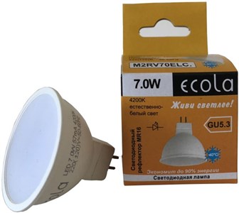 Светодиодная лампа Ecola Reflector R39 LED Premium 7,0W 220V E14 4200K  G4FV70ELC f9I8edjDhDFEqLbk3W0G62