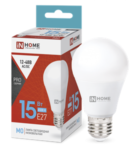 Лампа светодиодная низковольтная LED-MO-PRO 15Вт 6500К E27 1200лм 12-48В IN HOME 5RVBWD0Zg5TI5vbwRXyce1