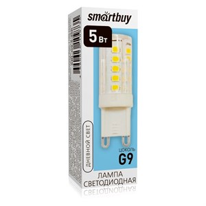Лампа светодиодная SMARTBUY G9 5Вт 220В 4000К EWSK5HbBhfZpXHPRX1G6e0
