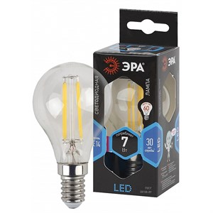 Лампа светодиодная ЭРА F-LED P45-7W-840-E14 E14 7Вт филамент шар cTdUlaCkglLDNKcAwkBuY0