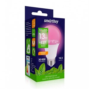 Лампа светодиодная ФИТО E27, 13W для растений SmartBuy (SBL-A60-13-fito-E27) h4TMHMf-g06Z7ouuHjOgT2