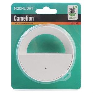 Ночник Camelion NL-265 0.6W 220V в розетку белый MY0ihjuRjn6lhAMSNdDR52